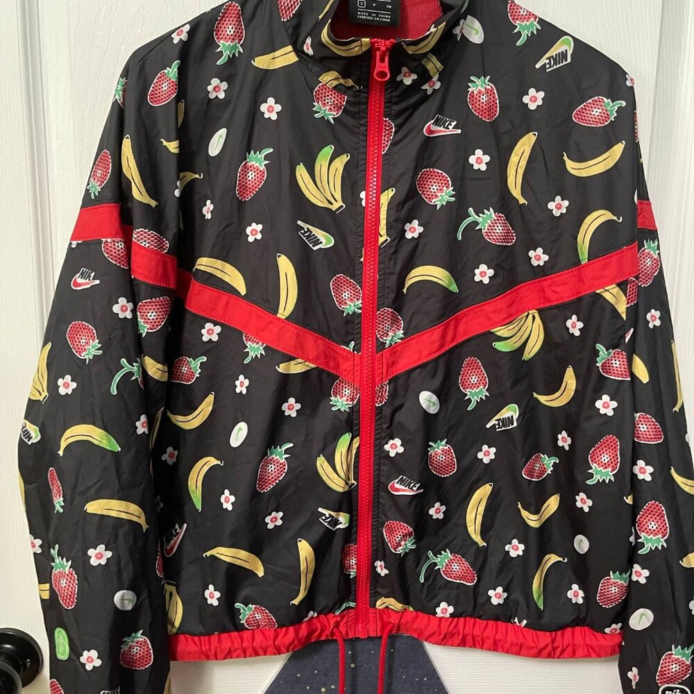 Nike Strawberry and Banana Windbreaker Jacket